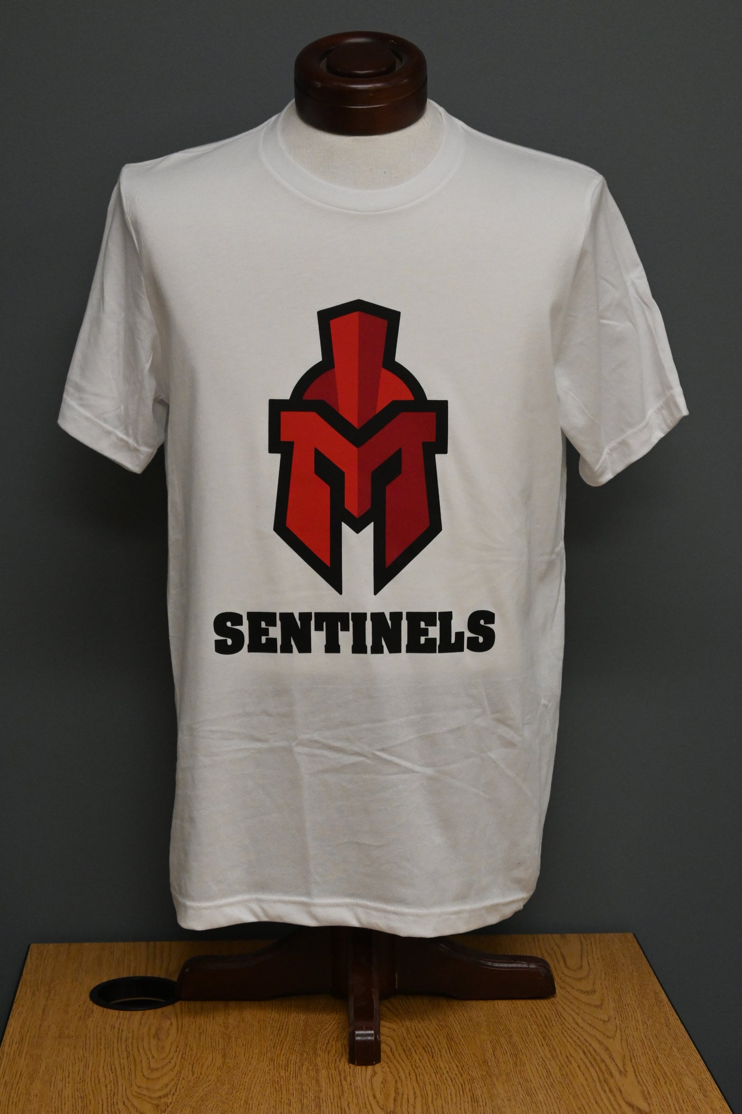 Large Logo With Sentinels Text Shirt