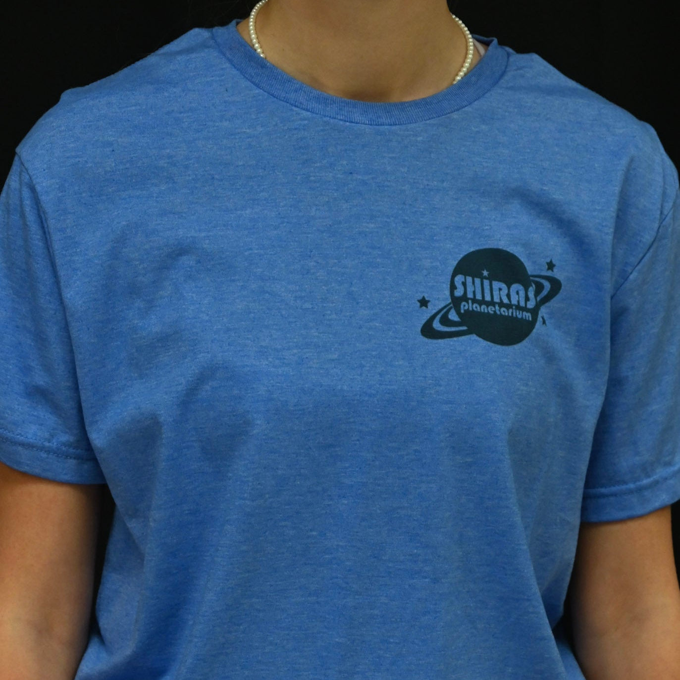 Pocket design with Shiras Planetarium logo