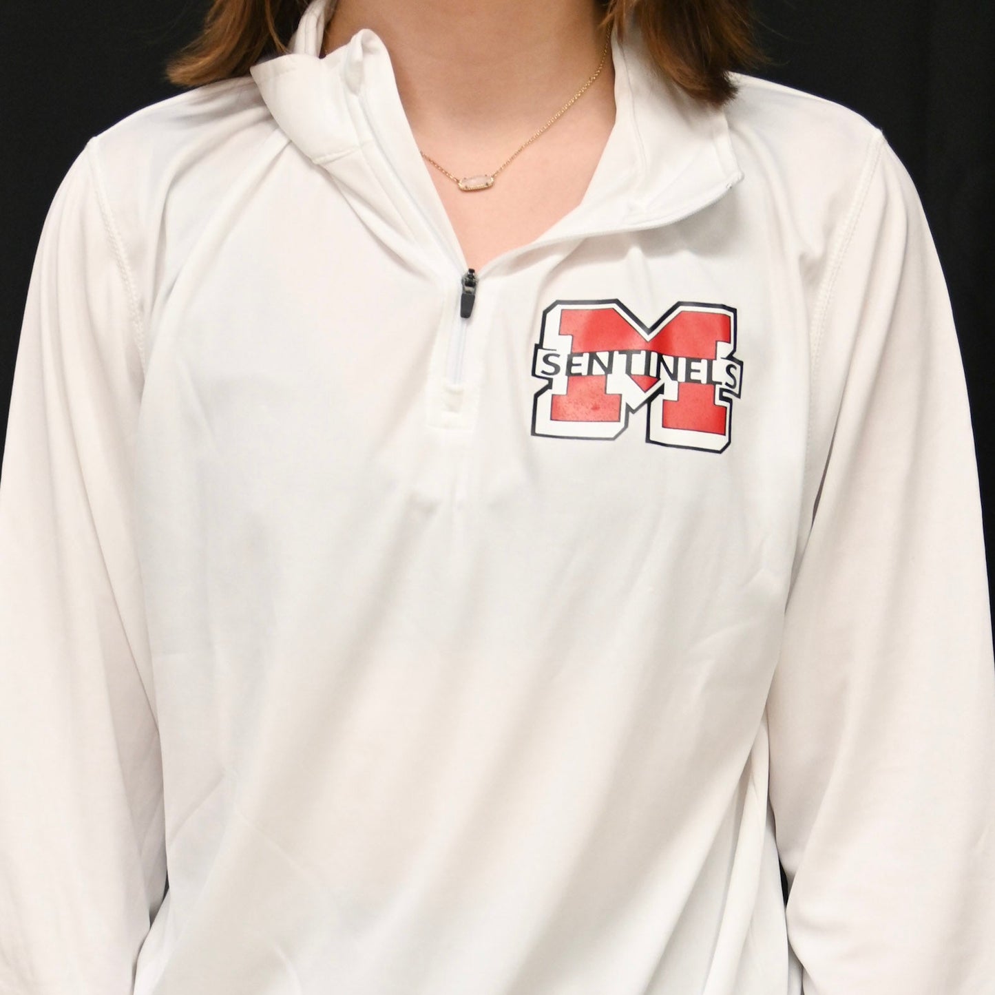 Quarter Zips with pocket Sentinels M design