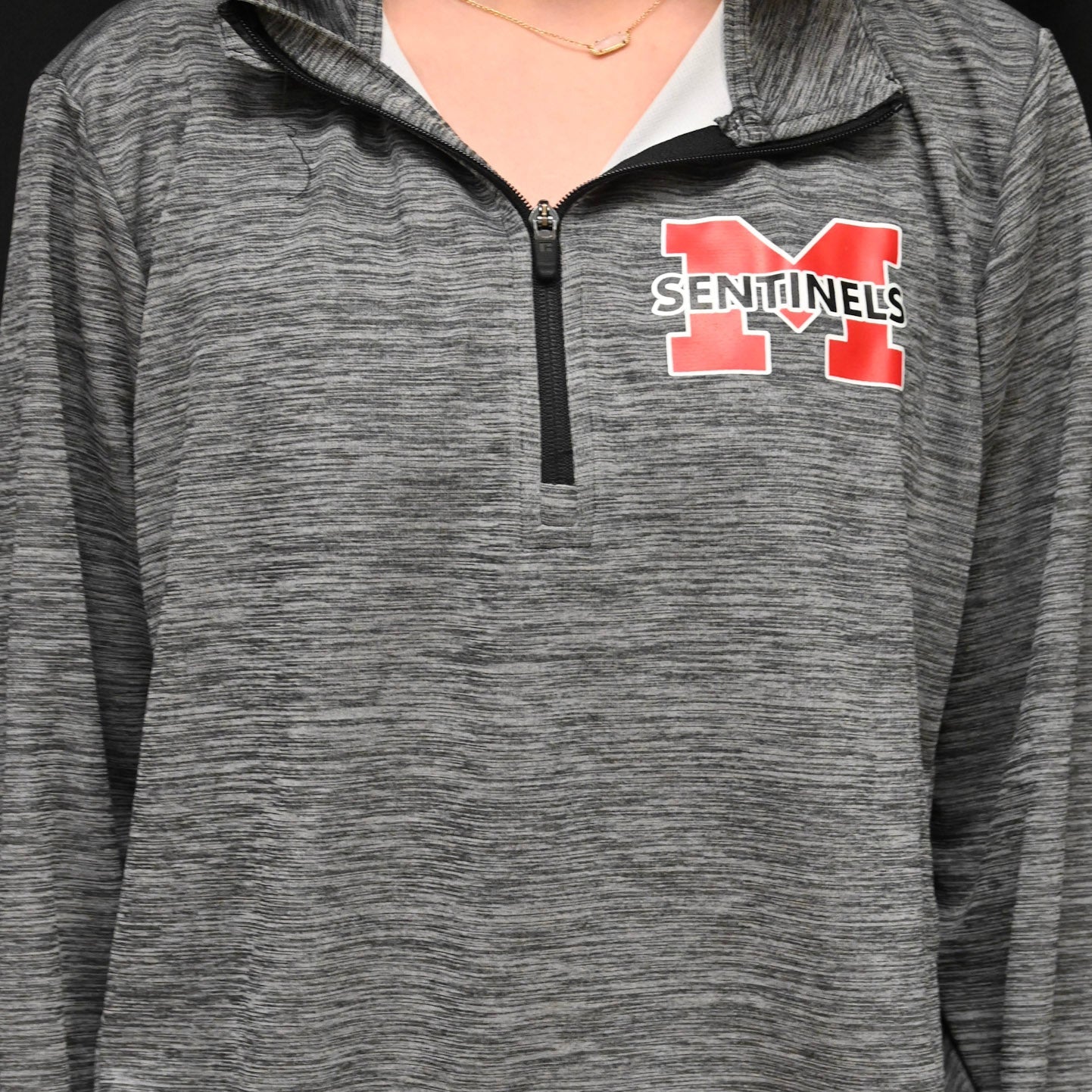 Quarter Zips with pocket Sentinels M design