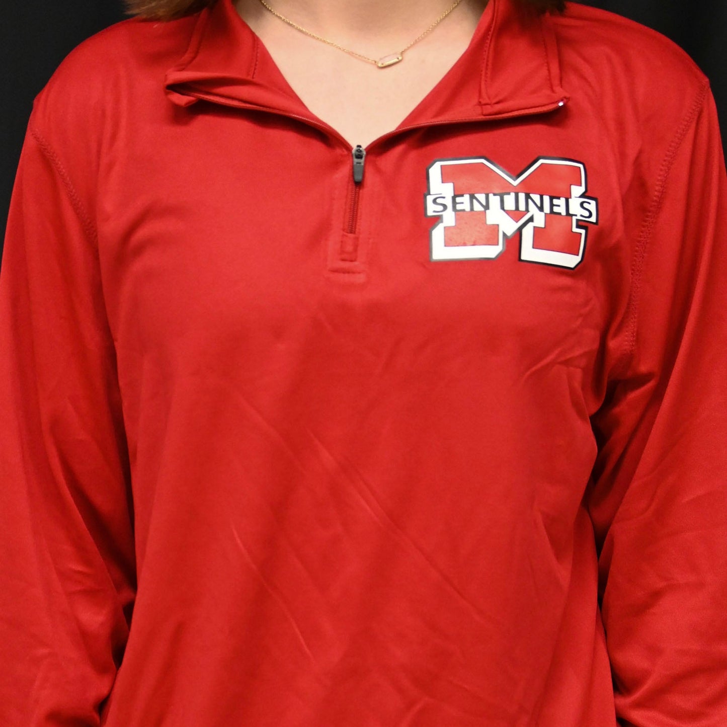 Quarter Zips with pocket Sentinels M design