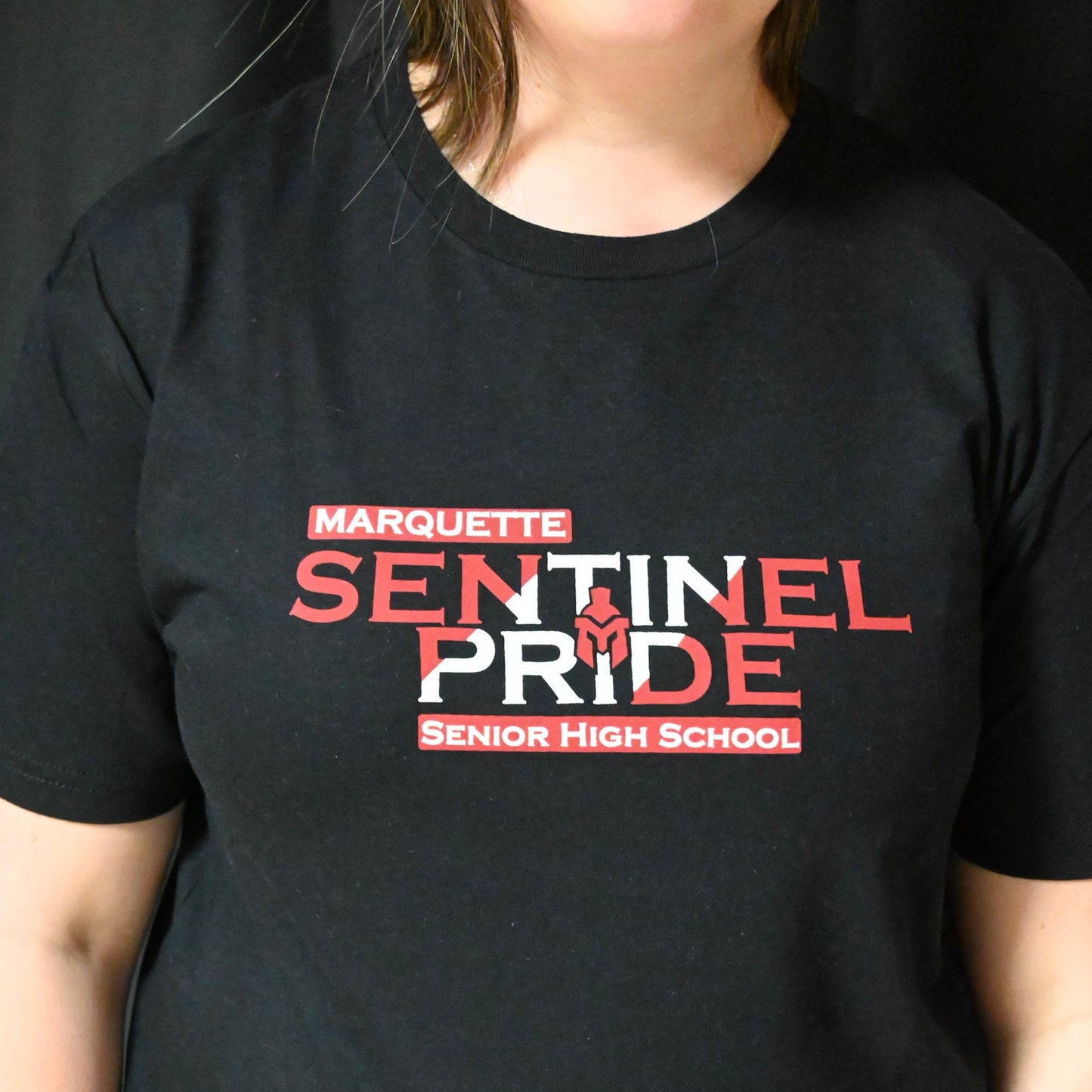 Sentinel Pride on Black Short Sleeve