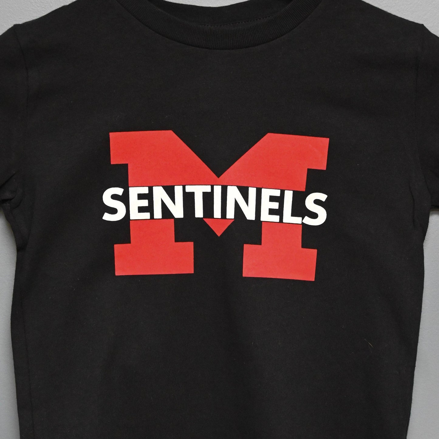 Black Long Sleeve with red and white Sentinels "M" Logo
