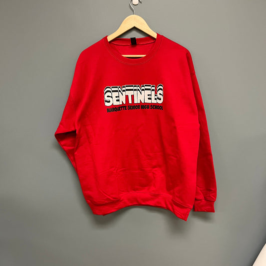 Bold Sentinels Design on Crewneck