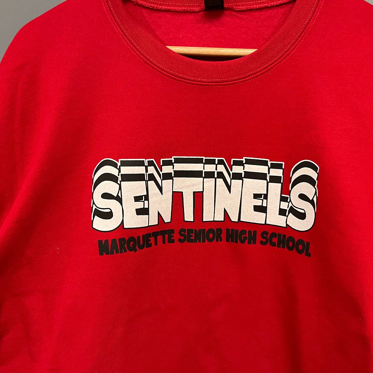 Bold Sentinels Design on Crewneck