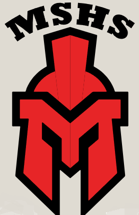 Pocket Sentinels Helmet with "MSHS" written above